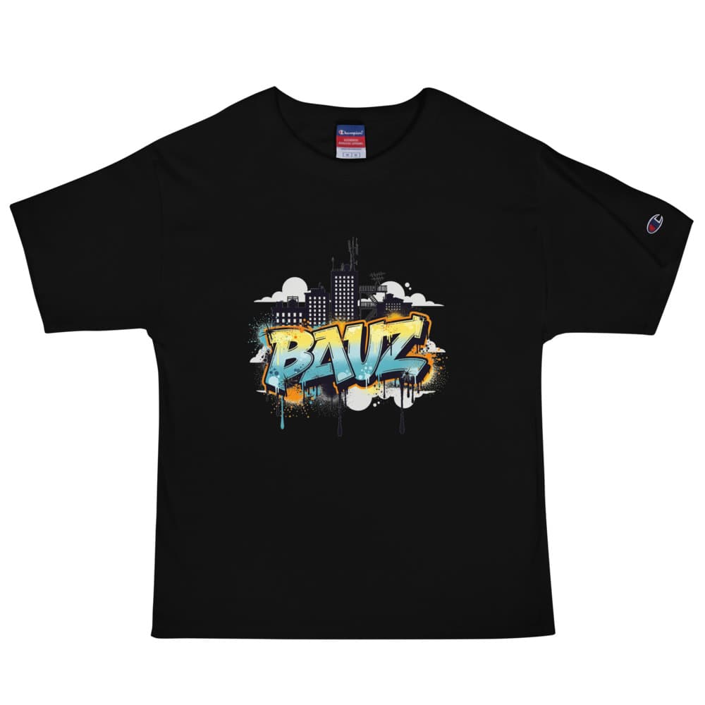 Graffiti design — front flat view