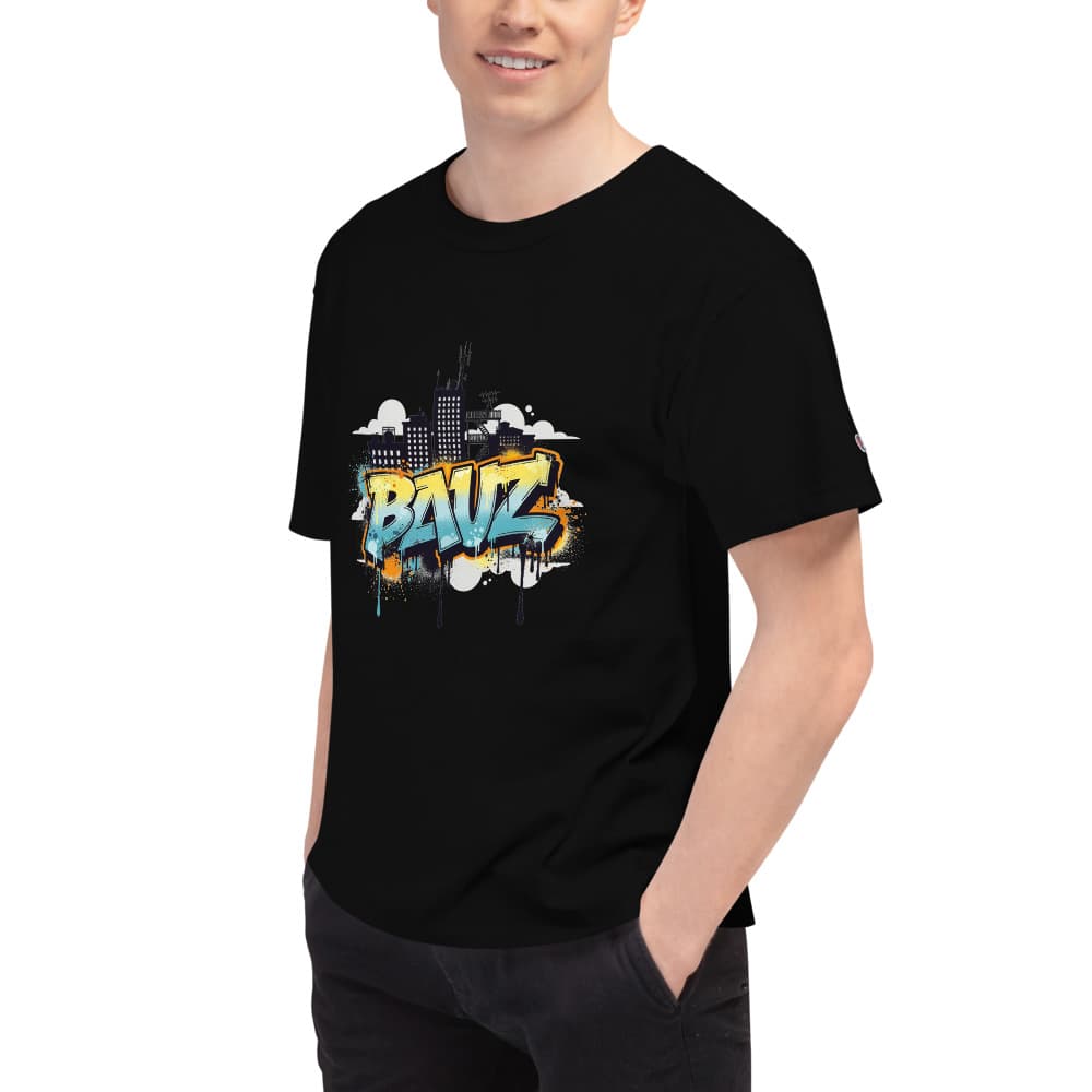 Graffiti design — left front view