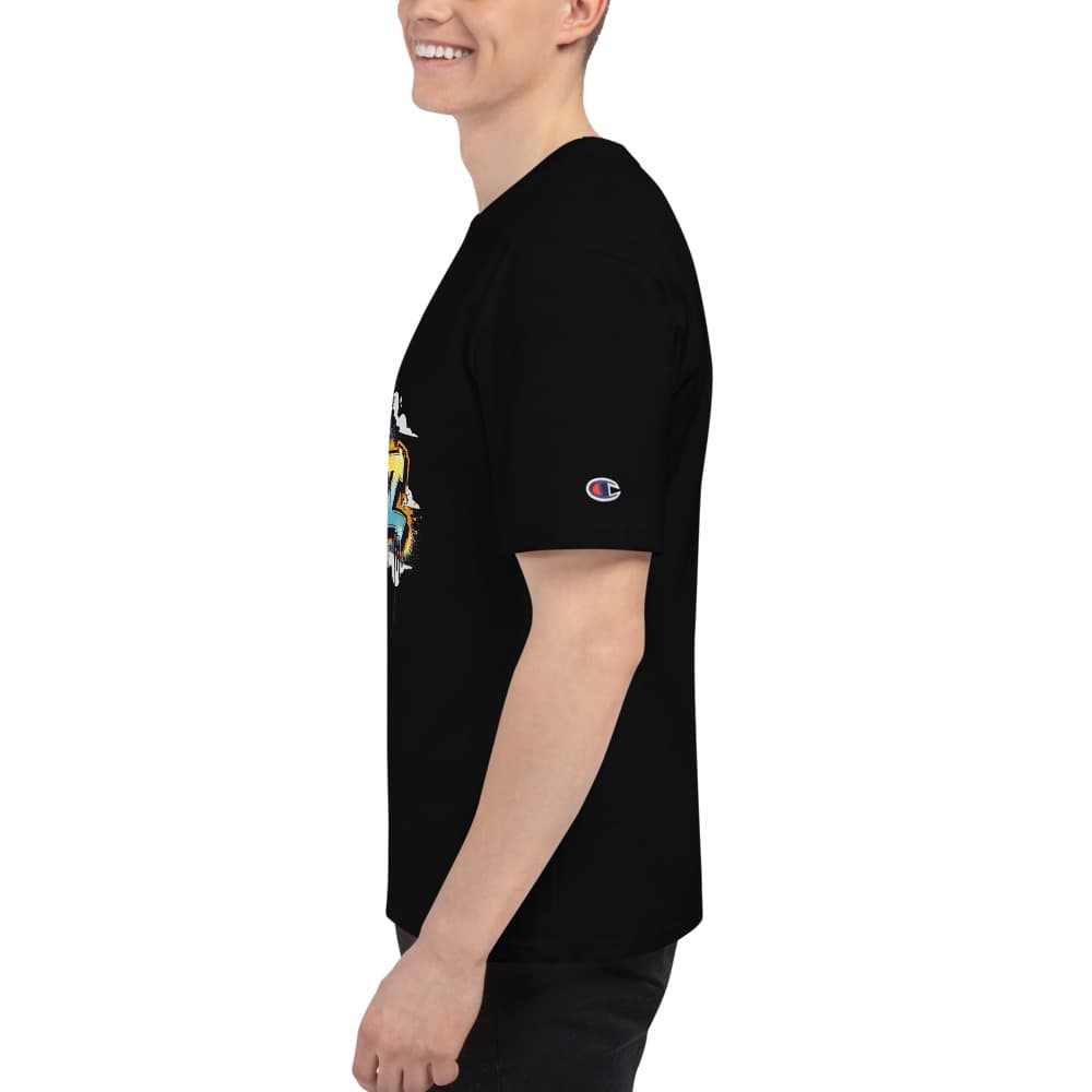 Graffiti design — left view